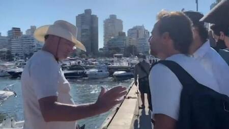Argentinos que le piden a Lacalle Pou que gobierne el país