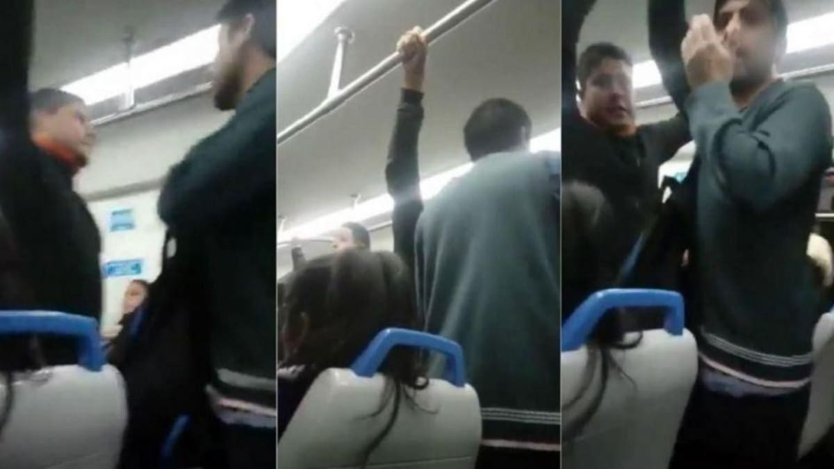 Video: así escracharon a sujeto que pasó su pene por el hombro a una chica en el tren