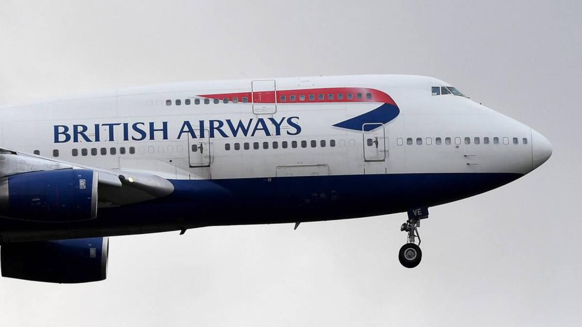 British Airways, avión