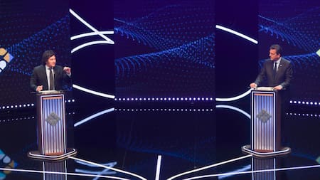 Debate presidencial 2023. Foto: NA.