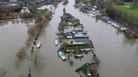 Tormenta Isha, Reino Unido. Foto: Reuters