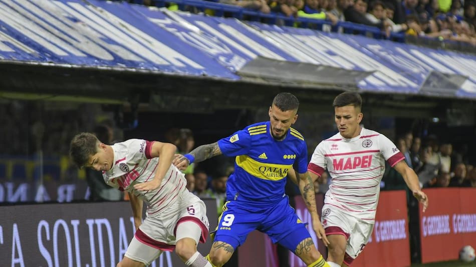 Boca vs. Lanús, fútbol argentino, NA