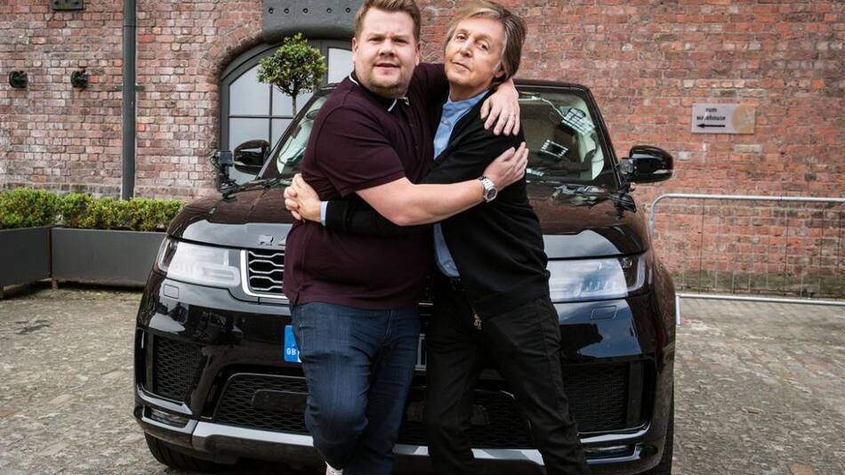 Paul McCartney y james Corden