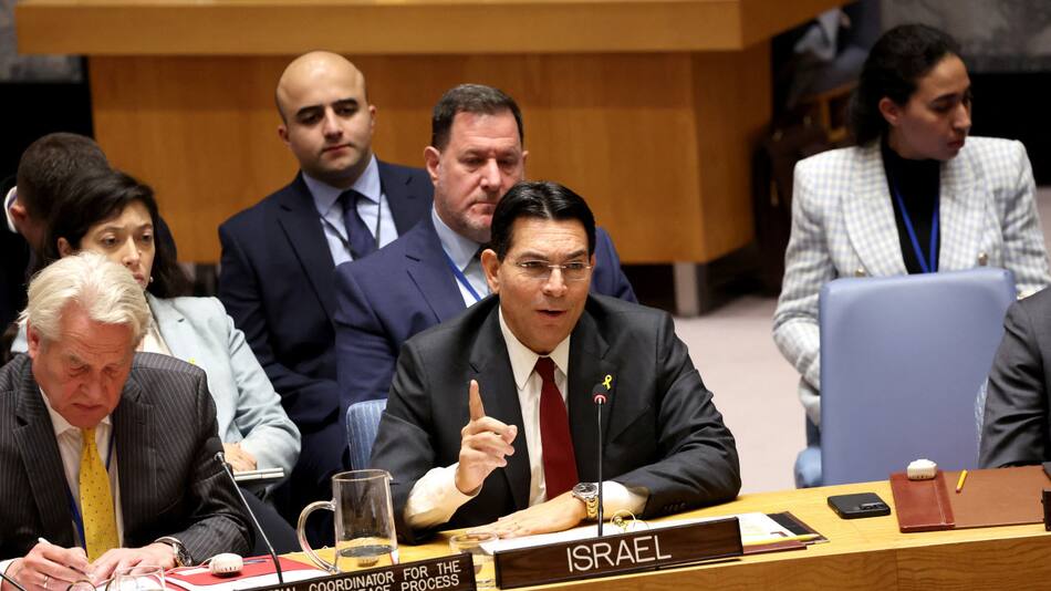 Danny Danon, embajador de Israel ante la ONU. Foto: Reuters