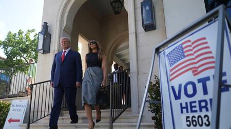 Trump votó en Florida_Reuters