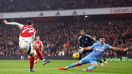 Emiliano Dibu Martínez, Aston Villa. Foto: Reuters / Hannah Mckay