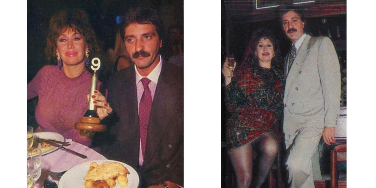 Moria Casán y Luis Vadalá
