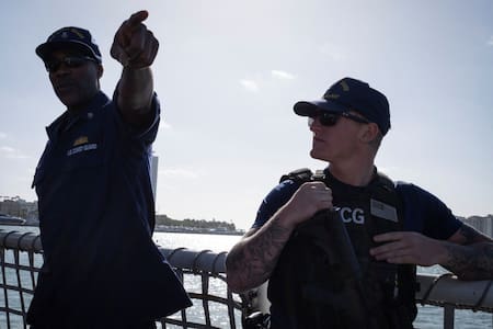 Guardia Costera de Estados Unidos. Foto: REUTERS/Marco Bello.