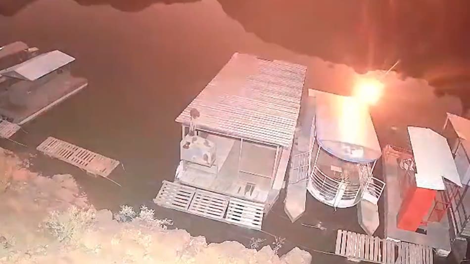 "Bola de fuego" en Mendoza.