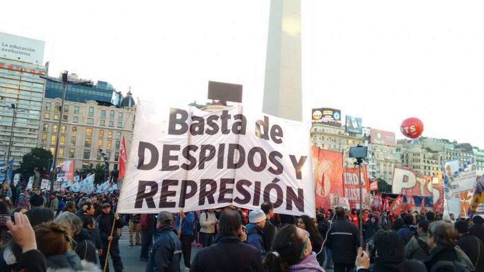 Protesta de trabajadores de PepsiCo