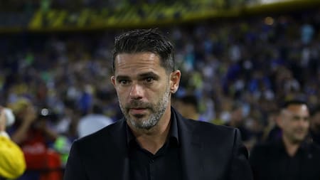 Fernando Gago, técnico de Boca. Foto: NA / Mariano Sánchez