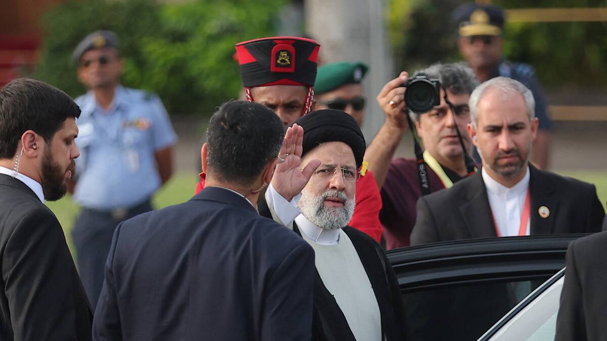 Ebrahim Raisí, presidente de Irán. Foto: REUTERS.