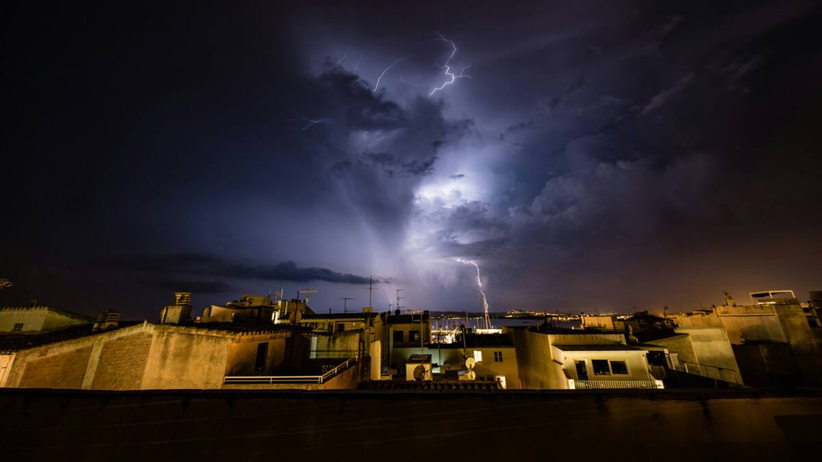 Tormenta, lluvia. Foto: Unsplash