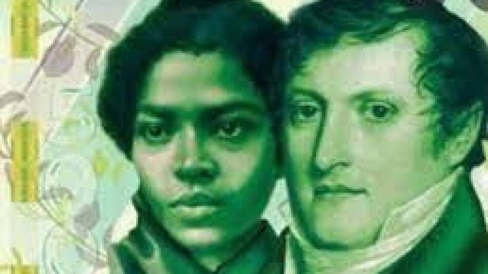 Manuel Belgrano y María Remedios del Valle. Foto: Twitter