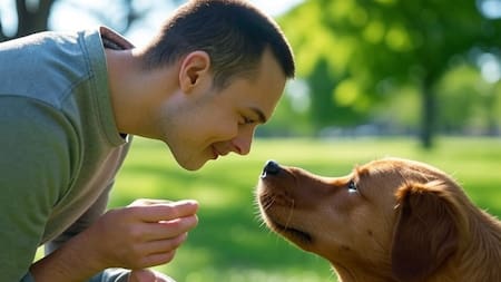 Mascota, animales, perro. Foto: X/Grok.
