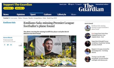 Medios internacionales - Emiliano Sala