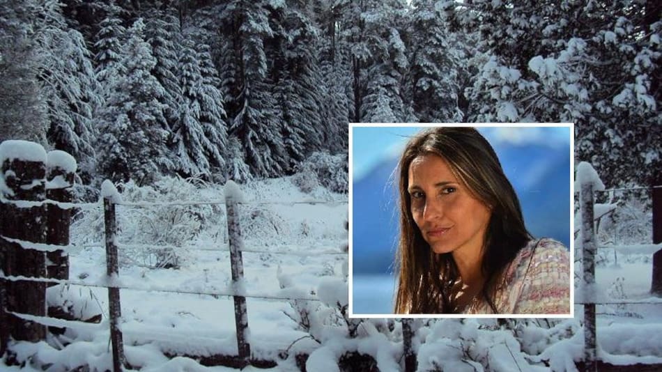 Villa La Angostura, Silvina Souto Barros, Temporal de nieve, corte de ruta 40, Canal 26