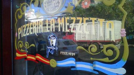 Pizzería La Mezzetta. Foto: X