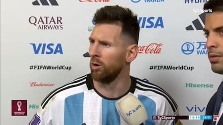 Lionel Messi, Andá pa allá. Foto: captura de pantalla.