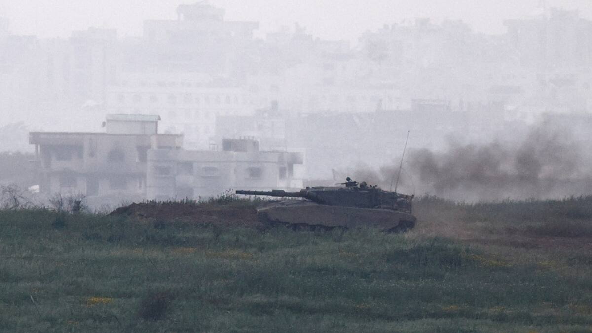 Guerra en Gaza. Foto: REUTERS/Amir Cohen.