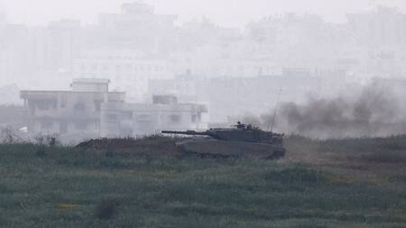 Guerra en Gaza. Foto: REUTERS/Amir Cohen.