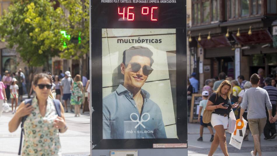 La ONU advierte sobre el calor insoportable y el agotamiento del agua. Foto: EFE.