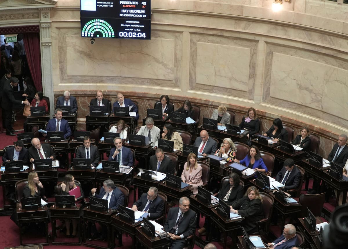 Senado. Foto: NA.