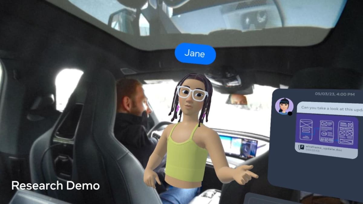 Acuerdo entre Meta y BMW para llevar la realidad aumentada a los autos.