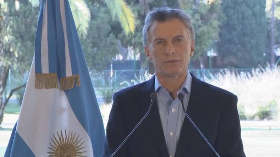 Macri - mensaje crisis económica