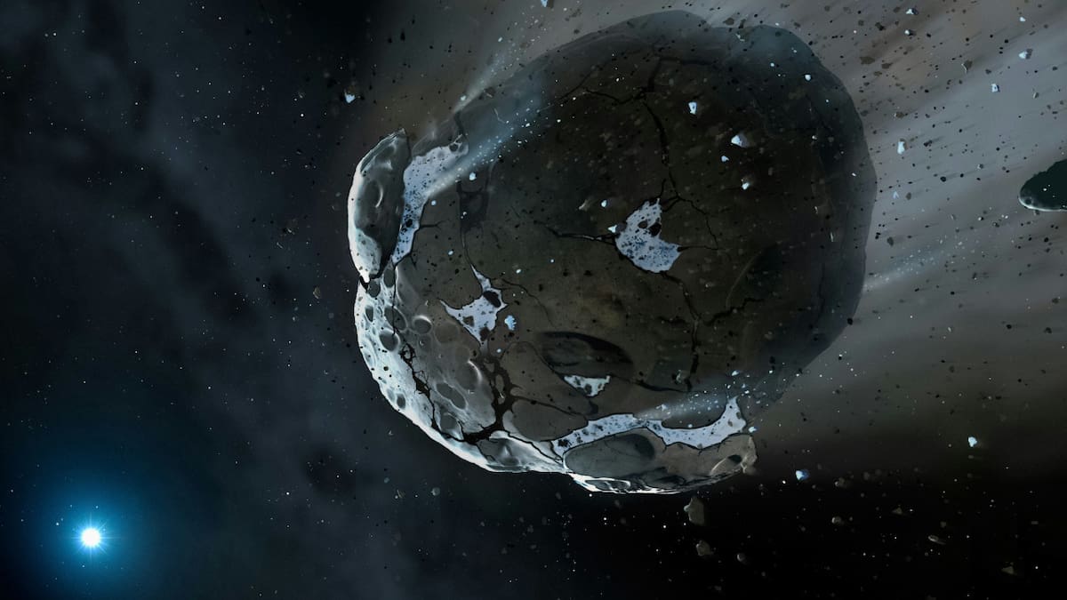 Un asteroide rumbo a la Tierra. Foto: Unsplash