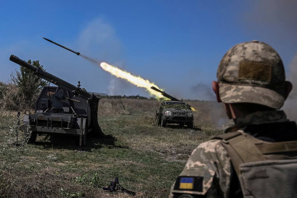 Armas en Ucrania. Foto: Reuters.