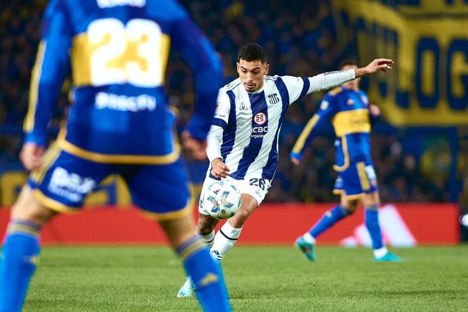 Marcos Portillo; Boca Juniors vs. Talleres de Córdoba. Foto: X @CATalleresdecba.
