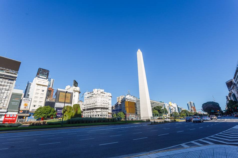 El corazón de la Ciudad de Buenos Aires. Foto: Gobierno CABA