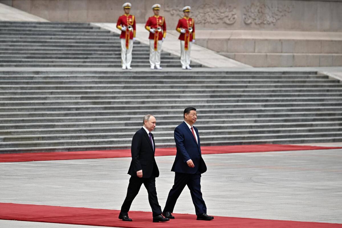Vladimir Putin y Xi Jinping. Foto: EFE.
