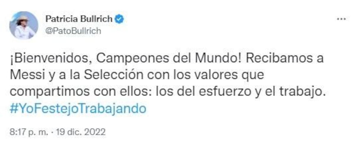 Tuit por feriado nacional
