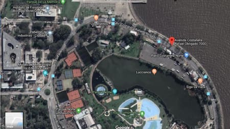 Costanera Norte, Costanera Rafael Obligado al 7000