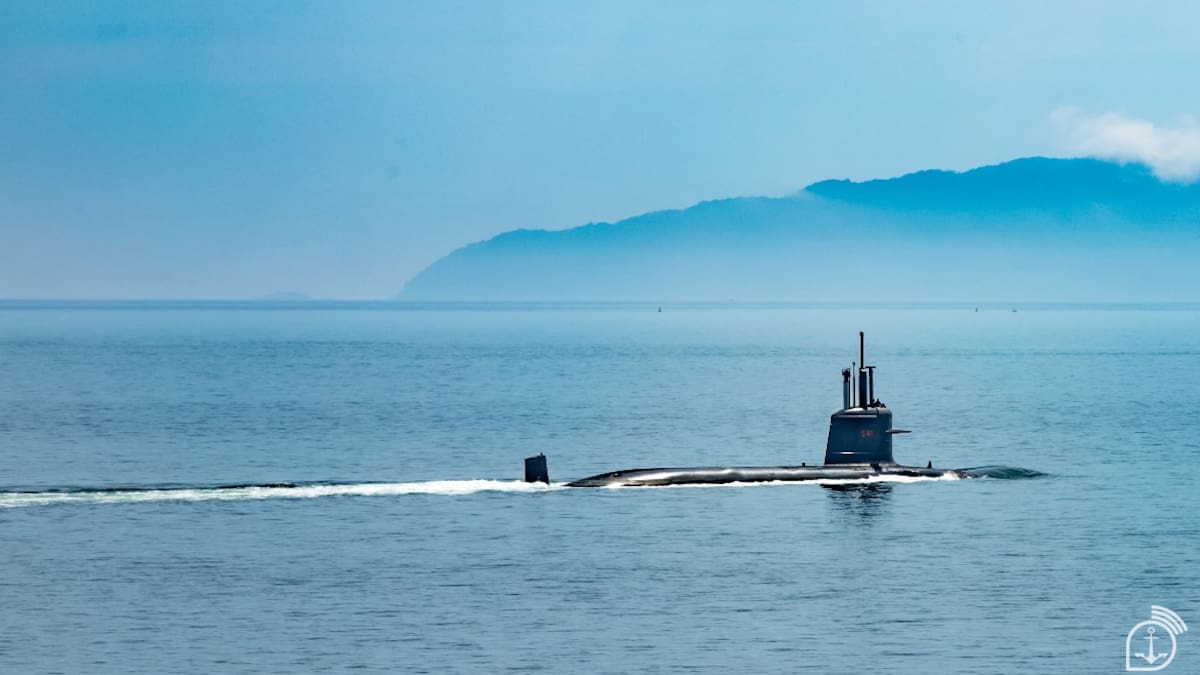 Submarino "Álvaro Alberto", de Brasil.
