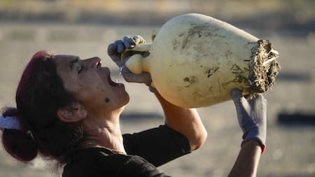 El Inmet recomendó beber agua y evitar la exposición al sol. Foto: EFE