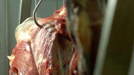 Aduana suspendió un frigorífico por subfacturar exportaciones de Carne a Alemania. Foto: Aduana.