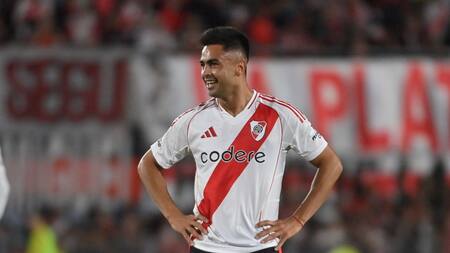 Gonzalo "Pity" Martínez renovará su contrato en River. Foto: X @RiverPlate.