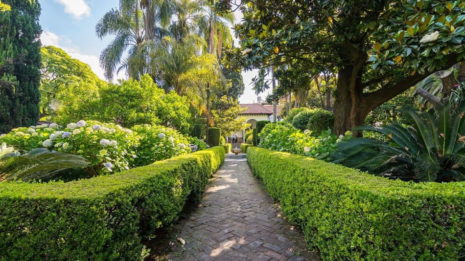 Un jardín de ensueño oculto en CABA. Foto Instagram