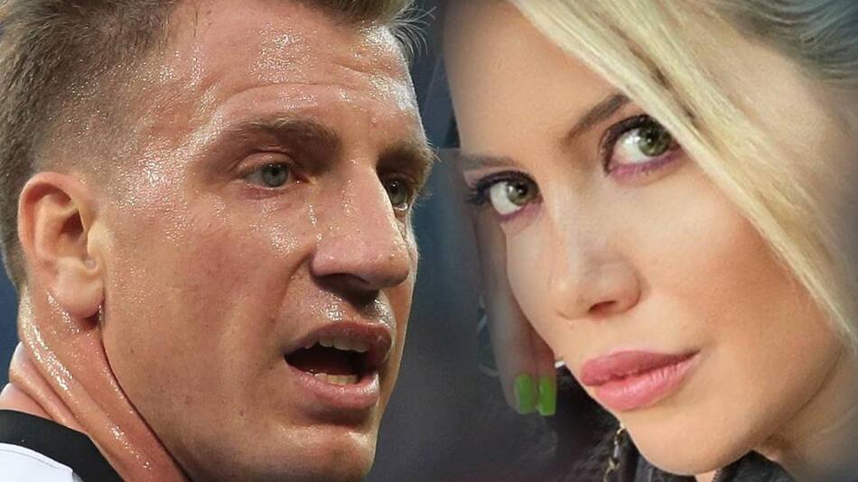 Maxi López y Wanda Nara