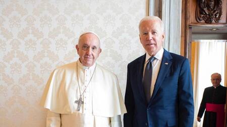 Reunión del Papa Francisco y Joe Biden