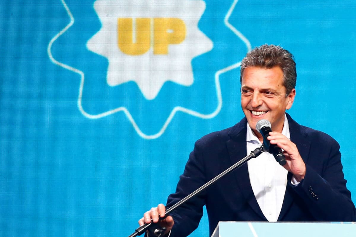 Sergio Massa, Unión por la Patria. Foto: NA.