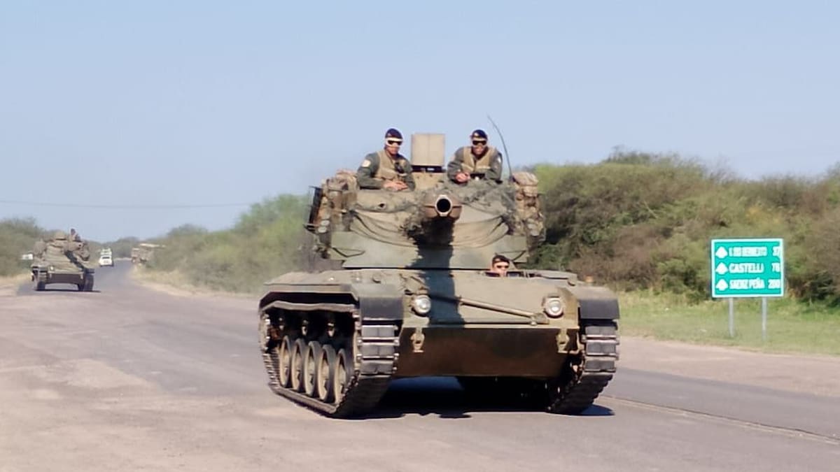 El ejercicio "Libertador" del Ejército Argentino.