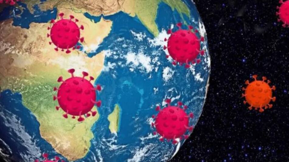 Coronavirus en el mundo, mapa