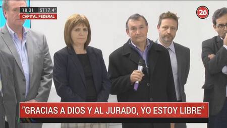 Patricia Bullrich recibió a Lino Villar Cataldo: "Era su vida o la del delincuente"