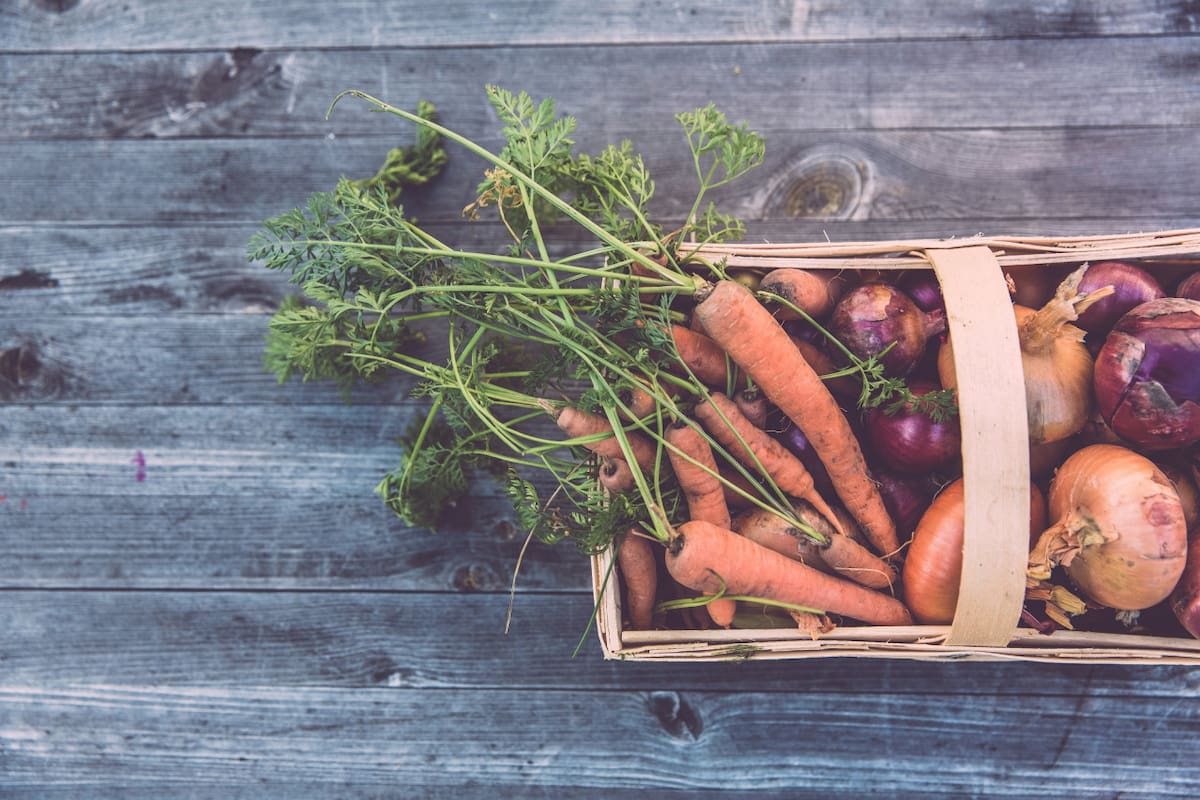 Huerta, verduras. Foto Unsplash.