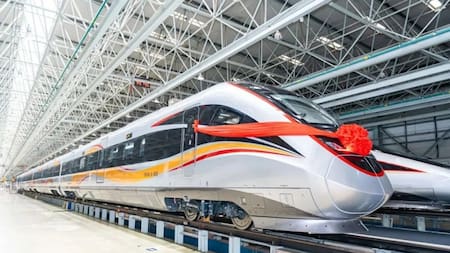 El nuevo tren turístico de China. Foto: X @JRUrbaneNetwork