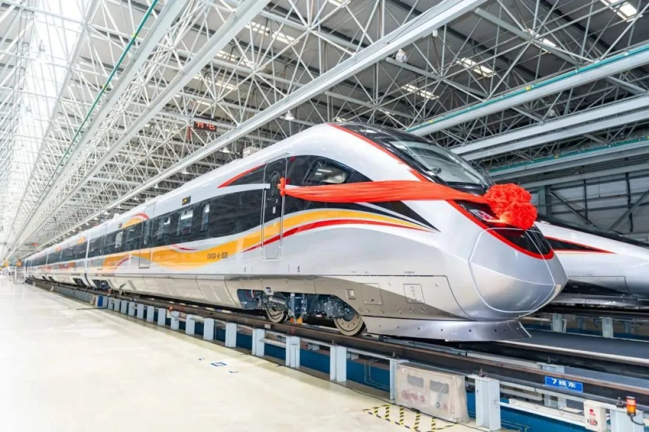 El nuevo tren turístico de China. Foto: X @JRUrbaneNetwork